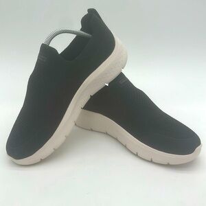 Skechers Womens Size 9.5 Slip On Goga Mat Fit Sport Comfort Soft Memory Foam